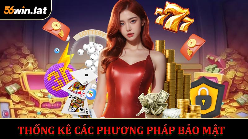 Thống kê các phương pháp bảo mật đã được 56WIN cung cấp